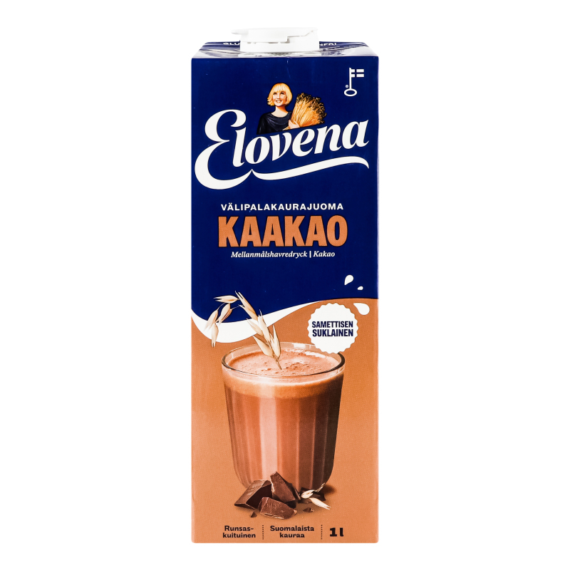 Напій вівсяний з шоколадом Elovena т/п