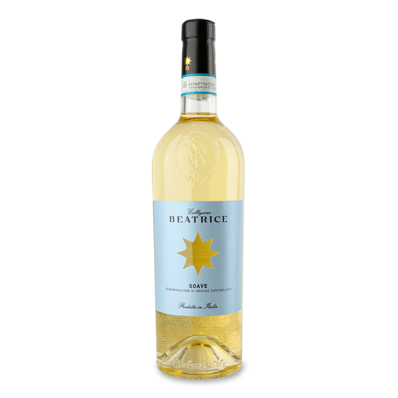 Вино Soave біле сухе 11,5% 0,75л Collezione Beatrice