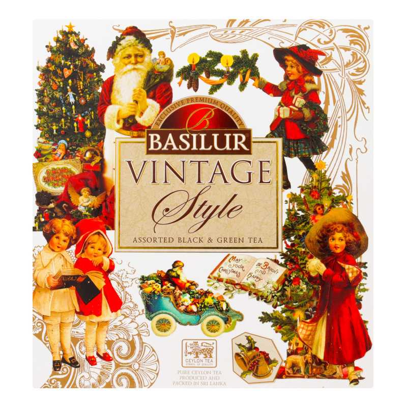 Набор чаев Assorted Vintage style Basilur к/у 75г Basilur Tea ...