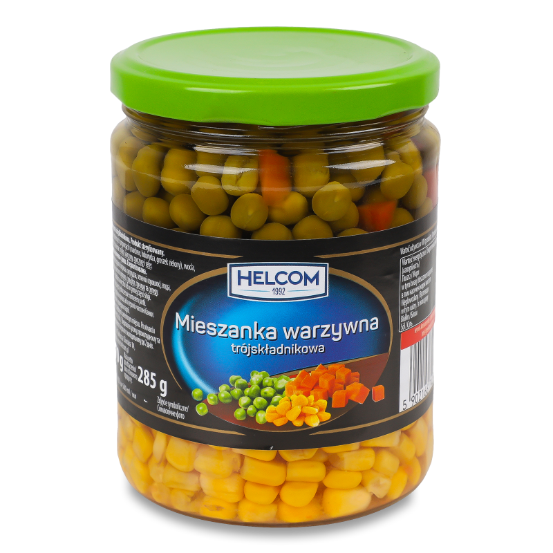 Суміш овочева консервована 500мл твіст/б Helcom