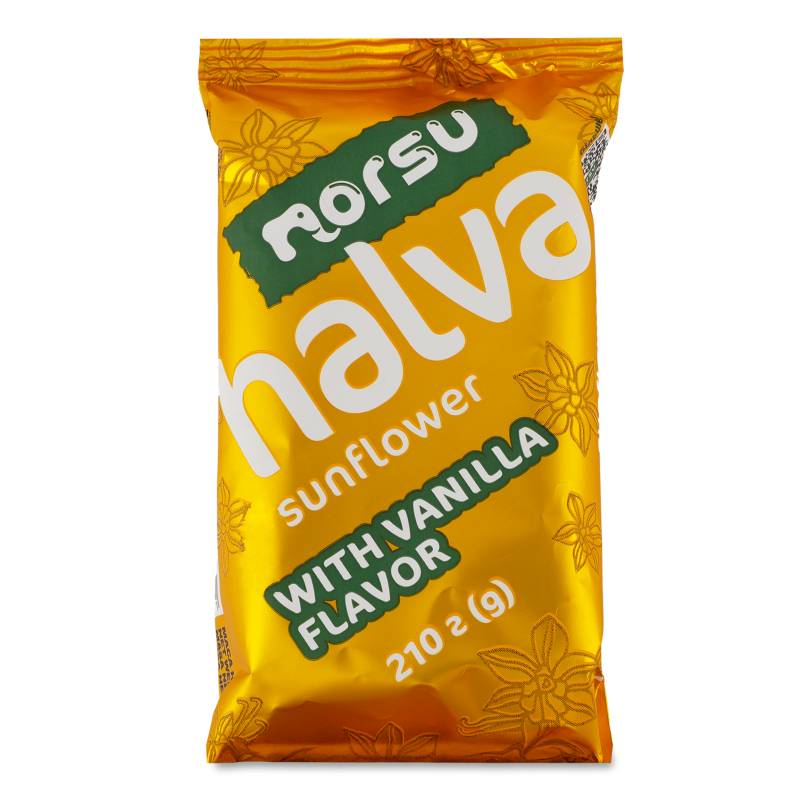 Халва соняшникова з ароматом ванілі 210г Norsu