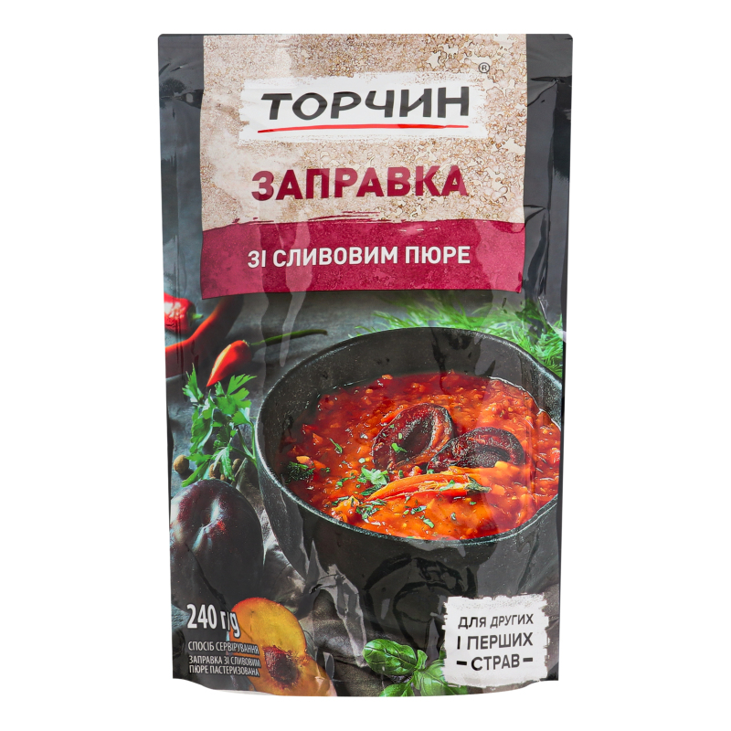 Заправка Зі сливовим пюре Торчин д/п