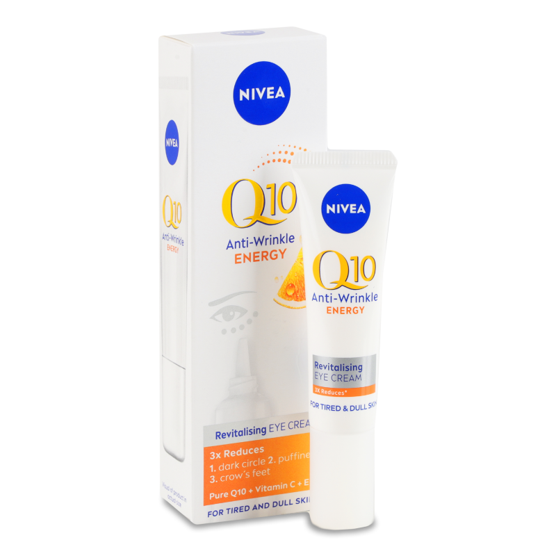 Крем д/шкіри навколо очей Q10 Energy Відновлюючий 15мл Nivea
