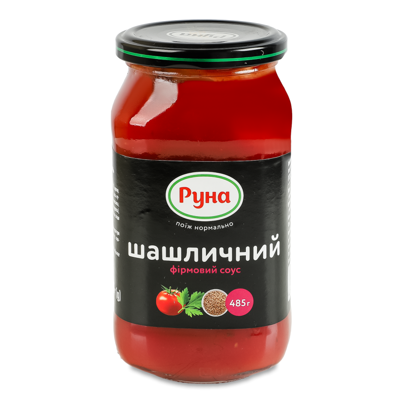 Соус Шашличний 485г твіст/б Руна