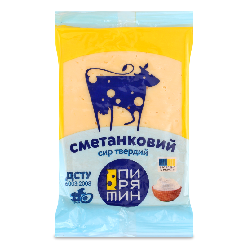 Сир Сметанковий 50% 160г Пирятин