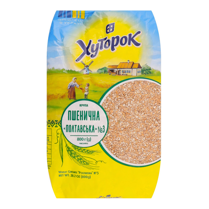 Крупа пшенична №3 Полтавська Хуторок м/у