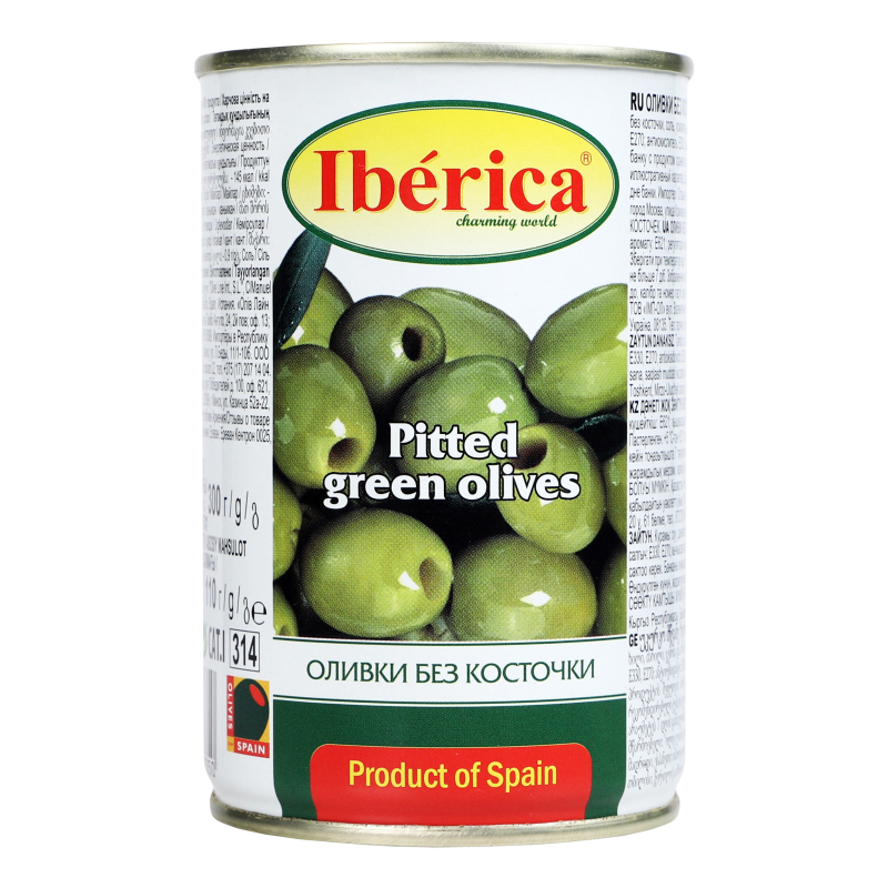 Оливки без косточки Iberica ж/б 300г Iberica(18436024292357): купить в ...