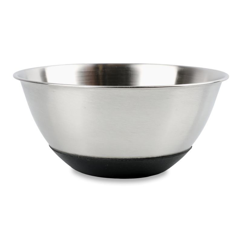 Миска 0,7л нержавіюча сталь з силіконовим антислизьким дном A32000280