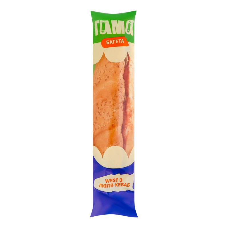 Багета з люля-кебаб West Гама Fresh Sandwiches м/у