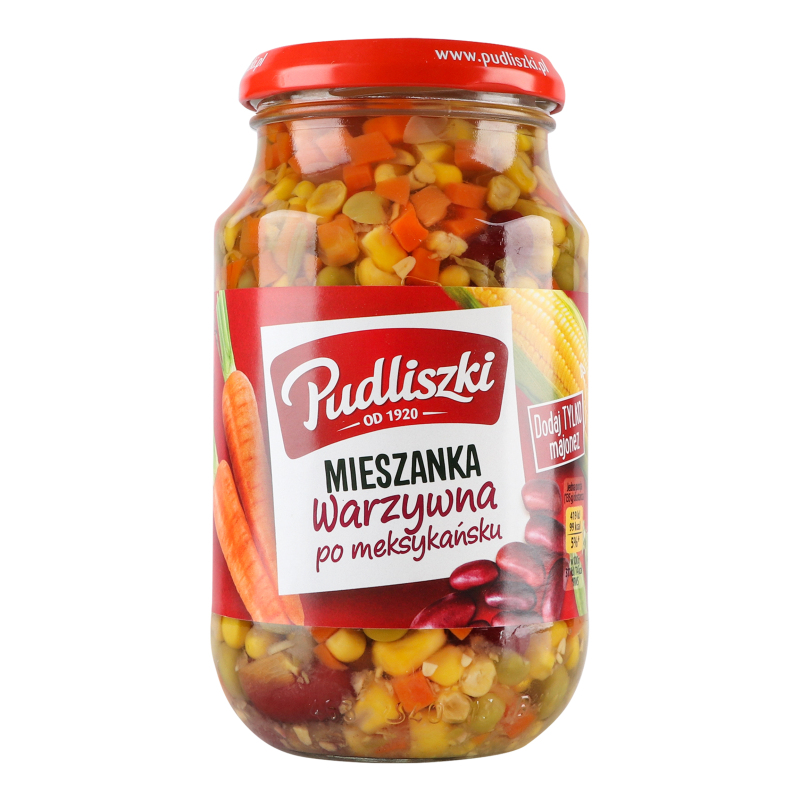 Смесь Микс мексиканских овощей Pudliszki с/б 450г Pudliszki ...