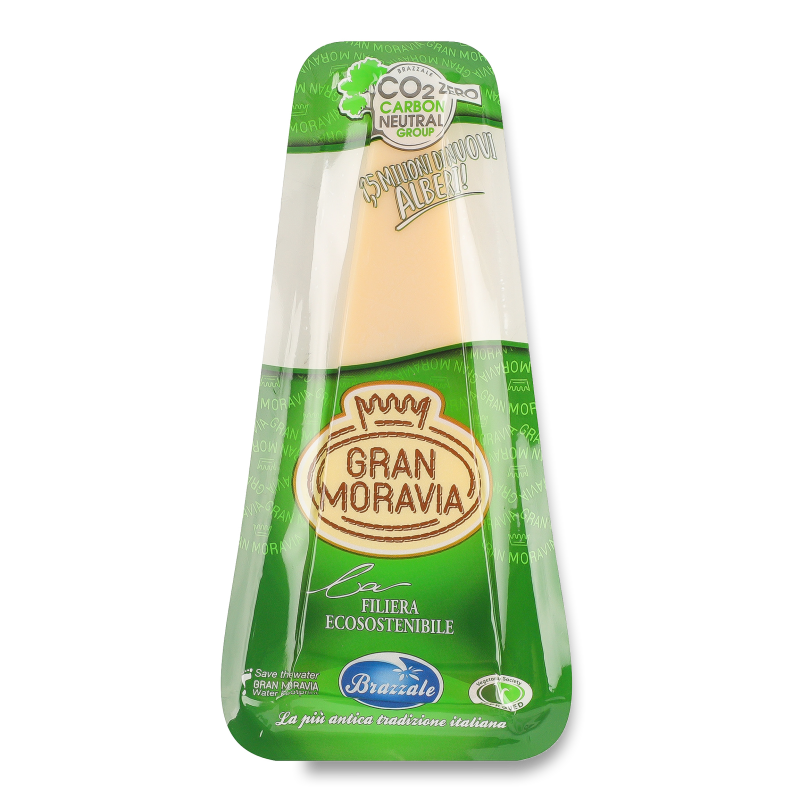 Сир Гран Моравія 32% 100г в/у Браззалє