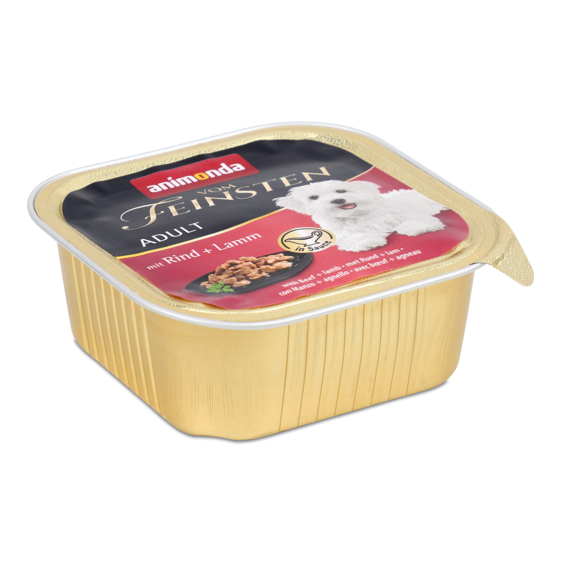 Корм д/собак Паштет з яловичиною та ягням 150г Вом Фейштн