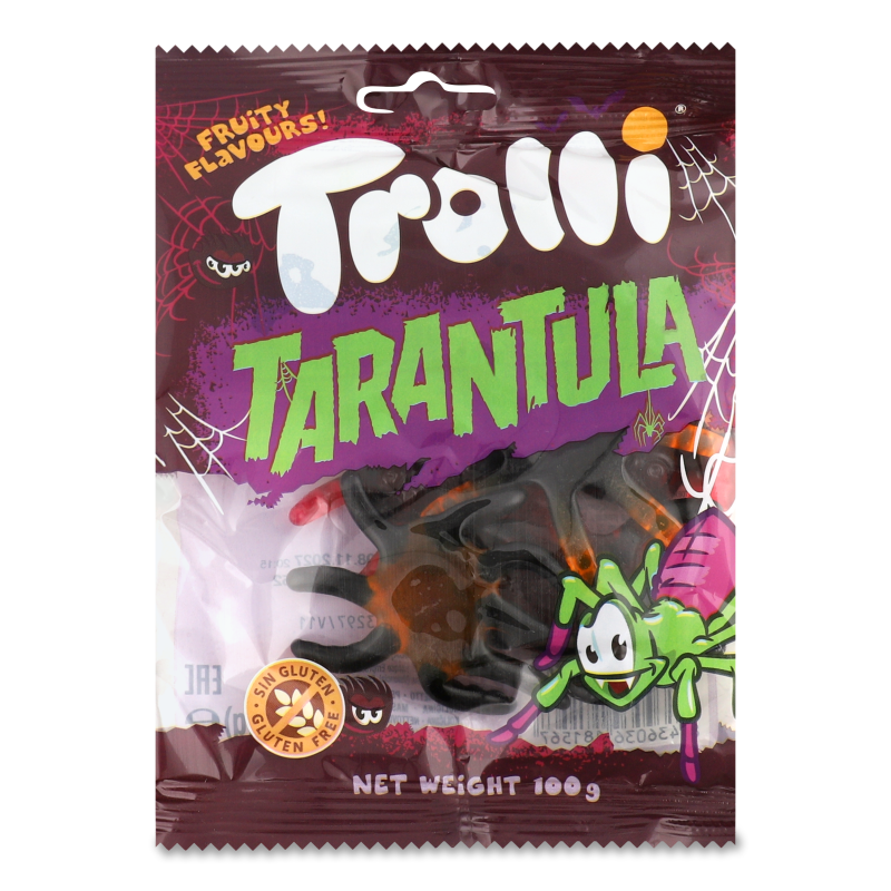 Цукерки жувальні Tarantula 100г Trolli