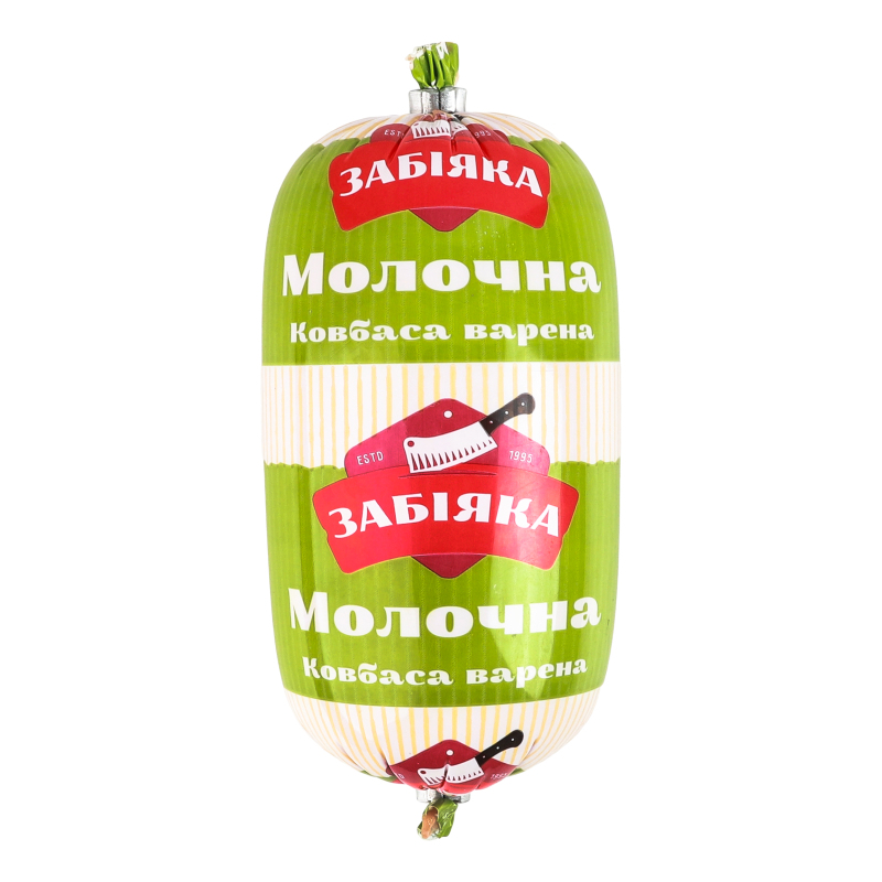 Ковбаса варена Молочна Забіяка в/с м/у