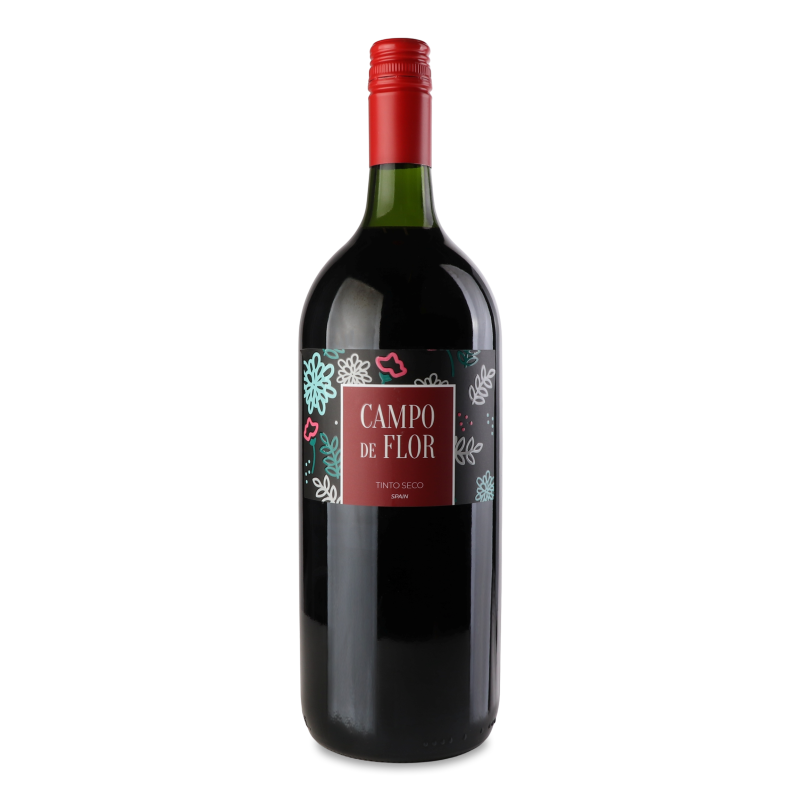 Вино червоне сухе 11% 1,5л Campo de Flor