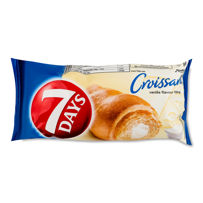 Круасан-міді з начинкою з смаком ванілі 60г 7днів