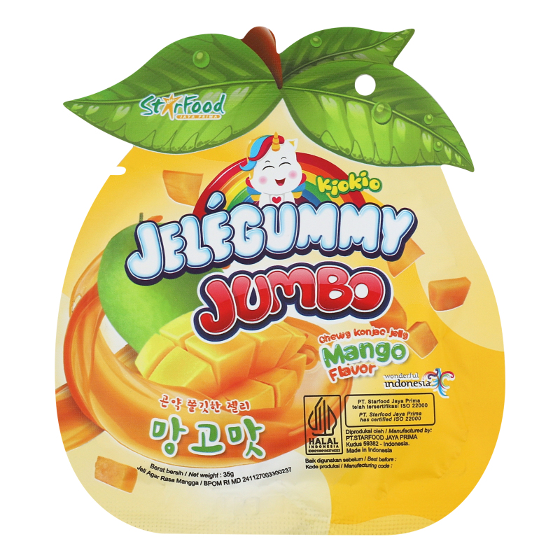 Желейки Mango Jumbo Kiokio м/у 35г Kiokio(18997011281469): купить