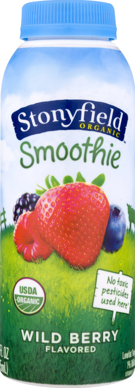 Stonyfield Organic Smoothie Wild Berry Stonyfield Organic(52159013073 ...