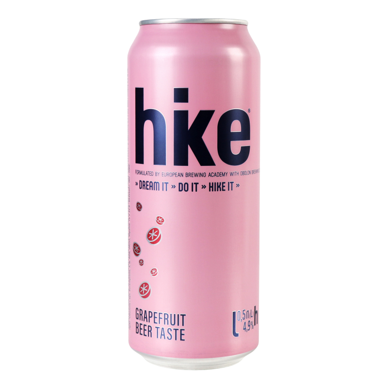 Пиво специальное 0.5л 4.9% пастеризованное Grapefruit Hike ж/б