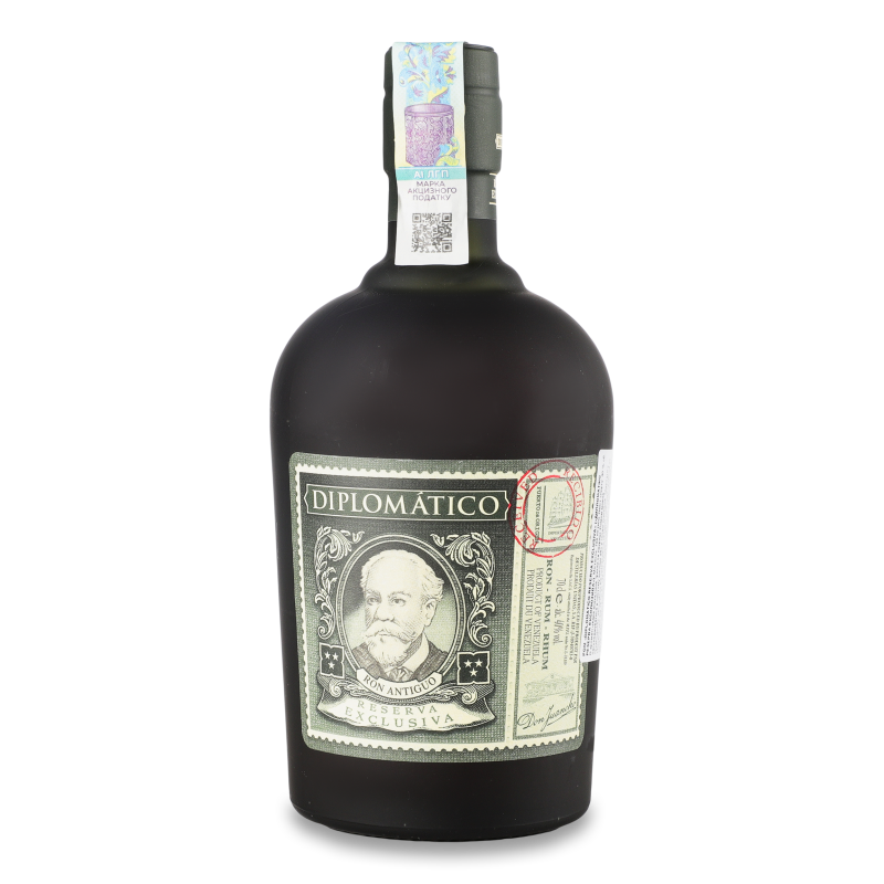 Ром Резерва Ексклюзіва 40% 0,7л коробка Діпломатіко