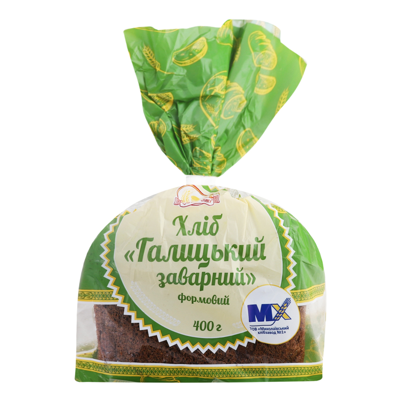 Хліб Галицький заварний Формула смаку м/у