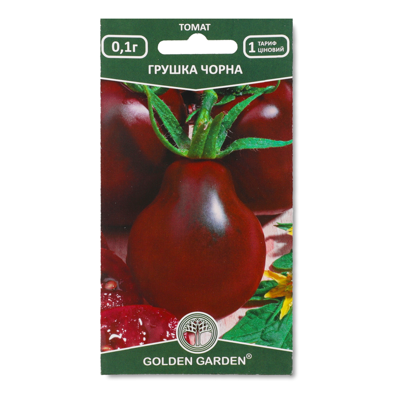 Насіння томат Грушка чорна 0,1г Голден Гаден