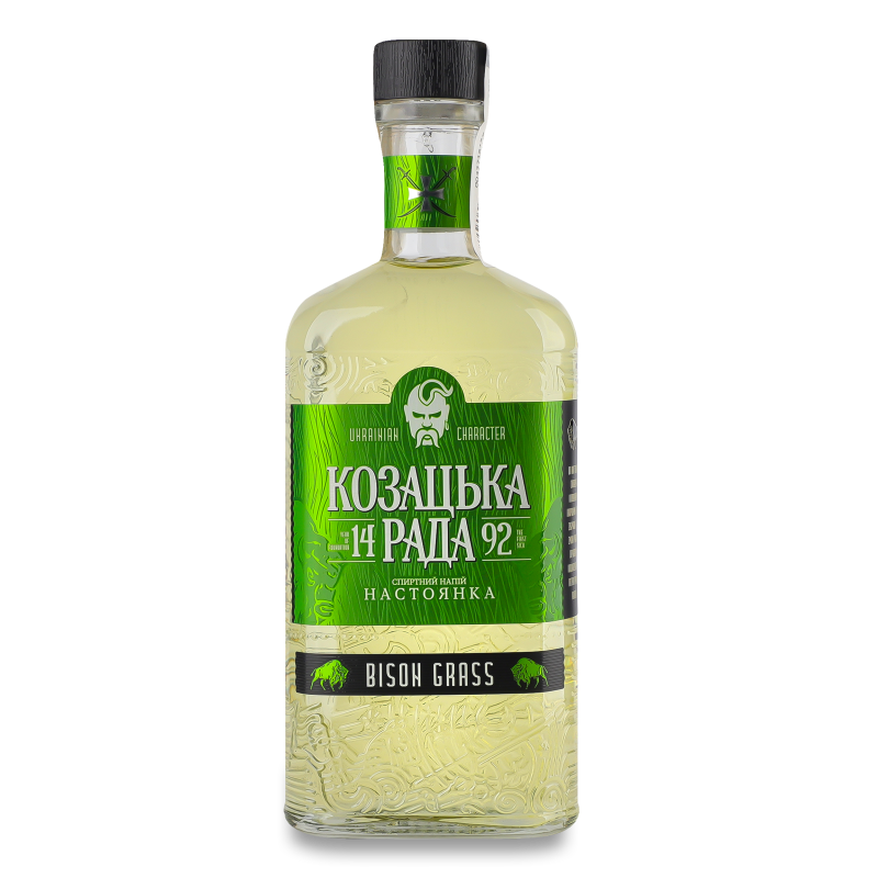Настоянка Зубровка 37,5% 0,5л Козацька Рада