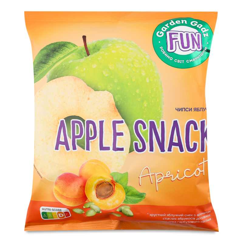 Чипси яблучні Apricot 40г Garden Gadz
