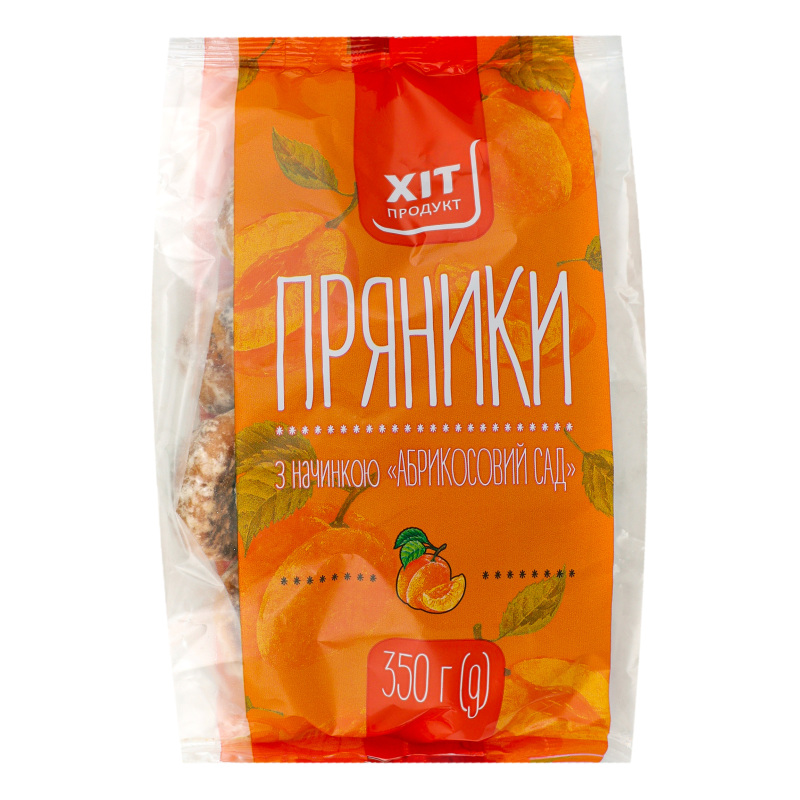 Пряники з начинкою Абрикосовий сад Хіт продукт м/у