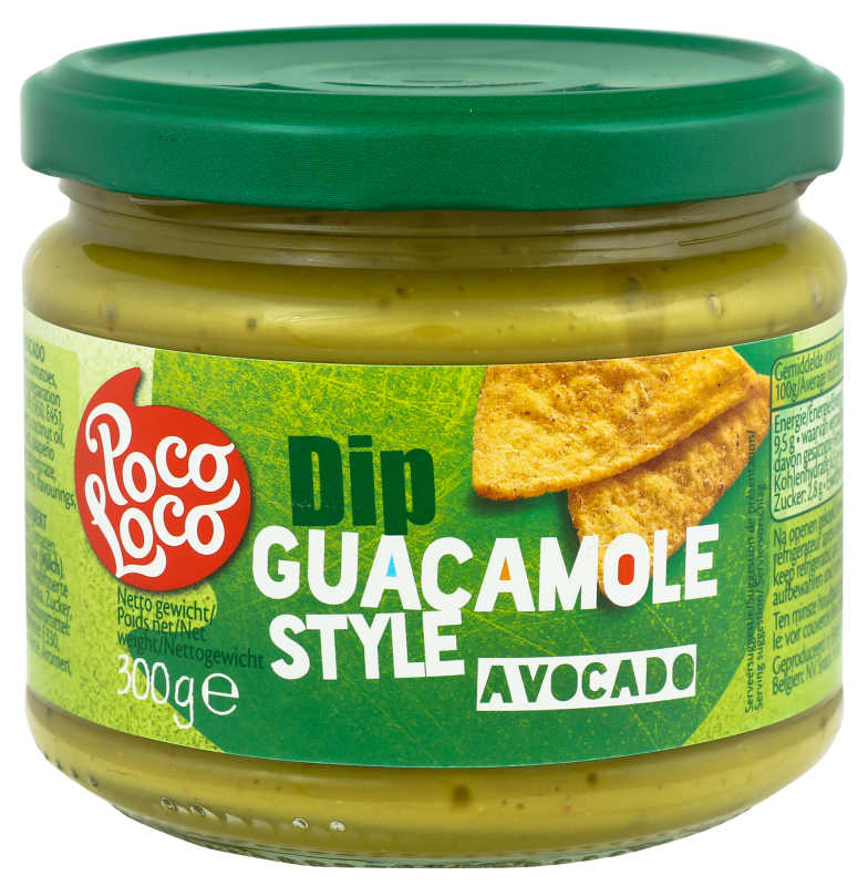 Соус Dip Guacamole style Avocado Poco Loco с/б