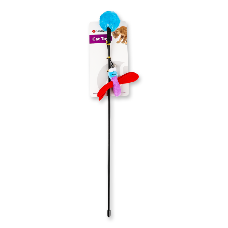 Іграшка д/котів Вудка Щасливий цвіркун Flamingo