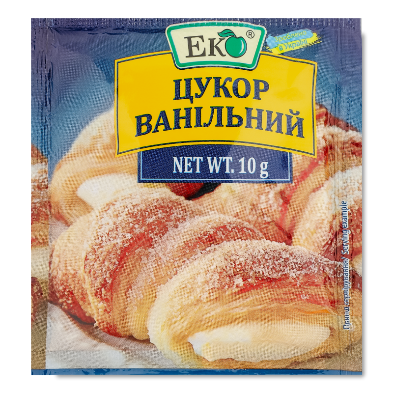 Цукор ванільний 10г Еко