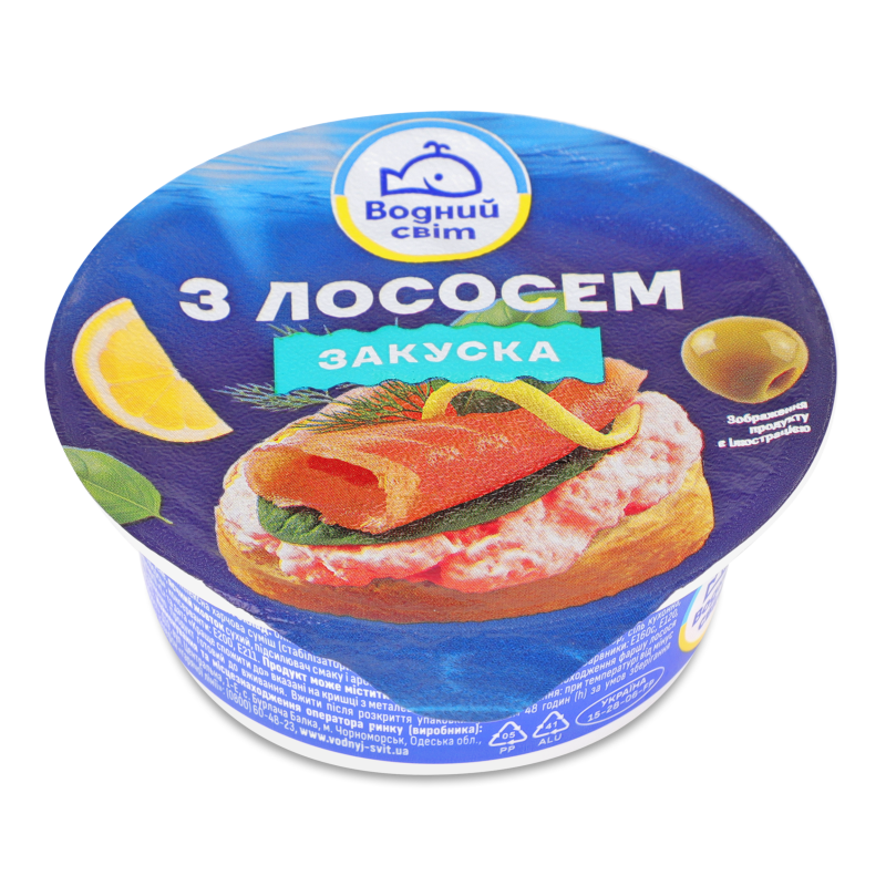 Закуска Лососева 110г Водний світ
