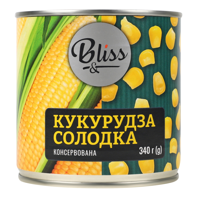 Кукурудза солодка консервована Bliss з/б