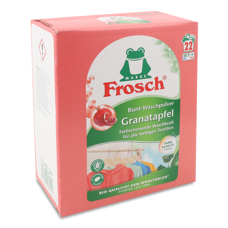 Порошок пральний концентрат Колор Гранат 1,45кг Frosch