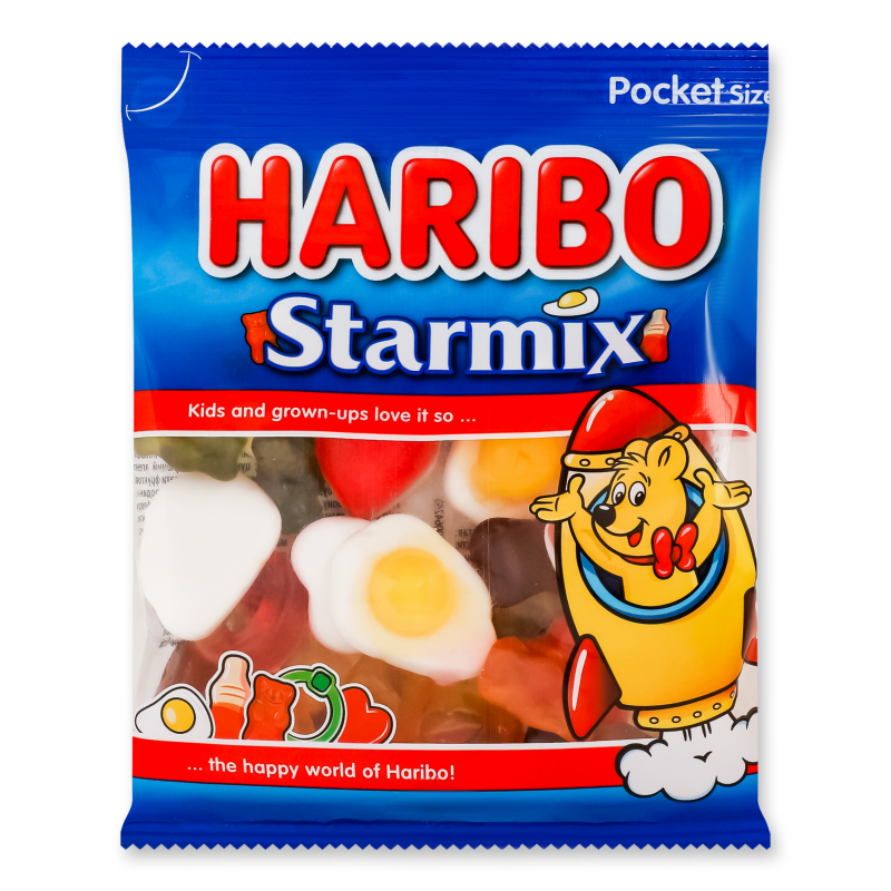 Цукерки жувальні Starmix 80г Haribo