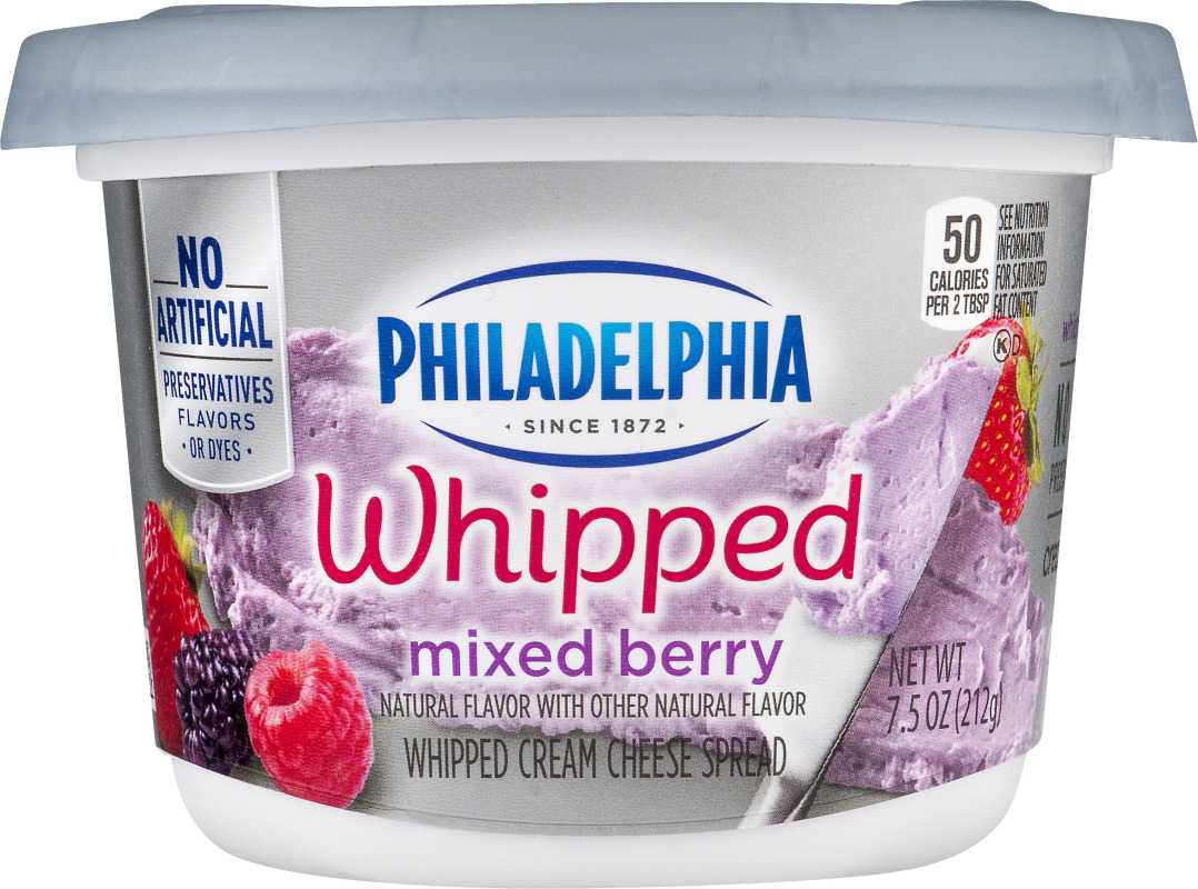 Philadelphia Whipped Cream Cheese Spread Mixed Berry Philadelphia