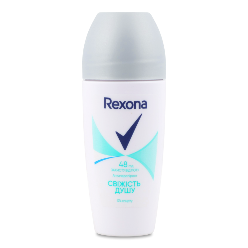 Антиперспірант Свіжість душу кульковий 50мл Rexona