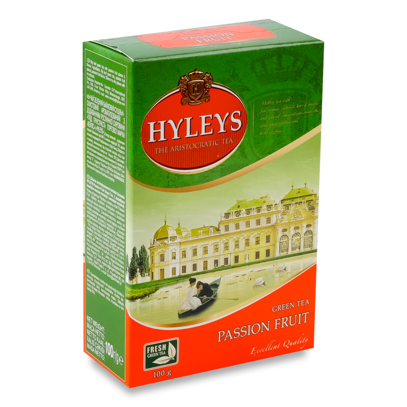 Чай Плід пристрасті зелений крупнолистовий 100г Hyleys