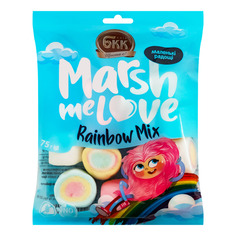 Маршмеллоу Rainbow Mix Київ БКК м/у