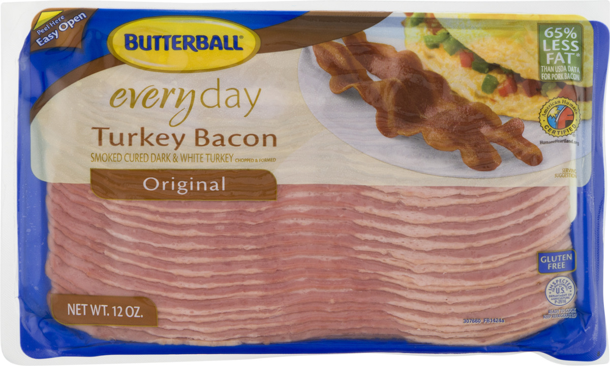 Butterball Everyday Turkey Bacon Original Butterball(22655303015