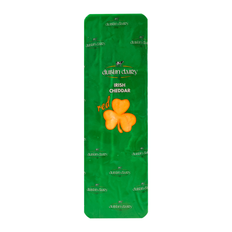 Сыр 48% полутвердый сычужный зрелый Irish Cheddar Red Dublin Dairy в/у кг