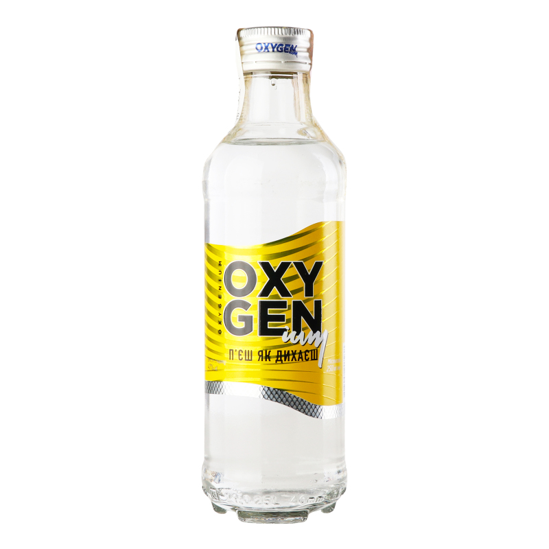 Водка 0.25л 40% особая Oxygenium бут Oxygenium(4823098207238