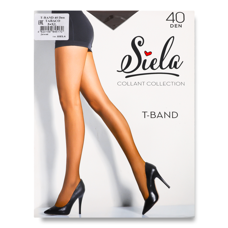 Колготи жіночі Т-Бенд табако 40ден р.5 Сіела