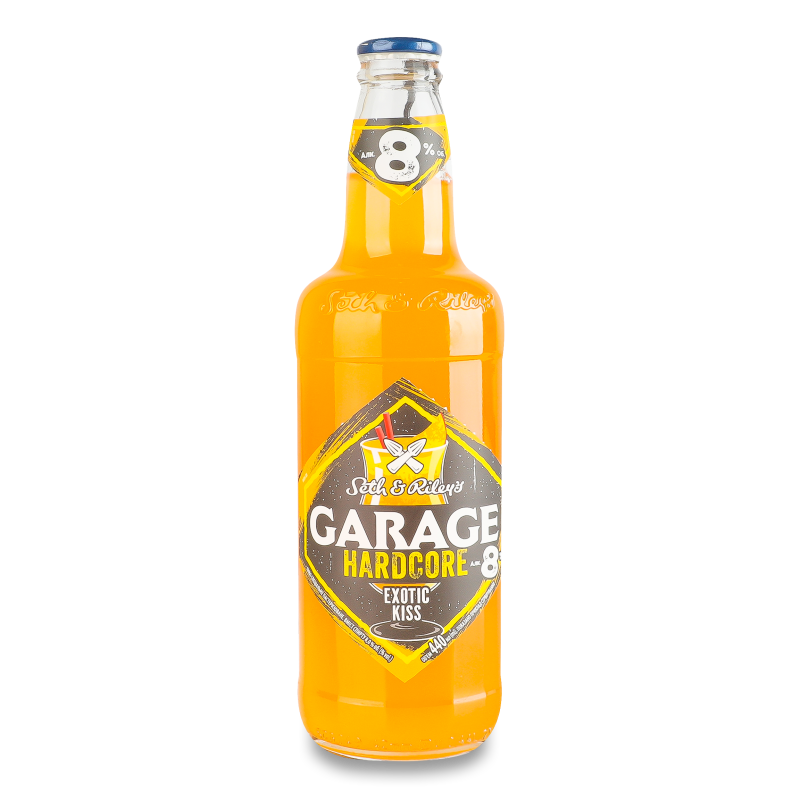 Пиво спеціальне Hardcore Exotic Kiss 8% 0,44л скло S&R Garage