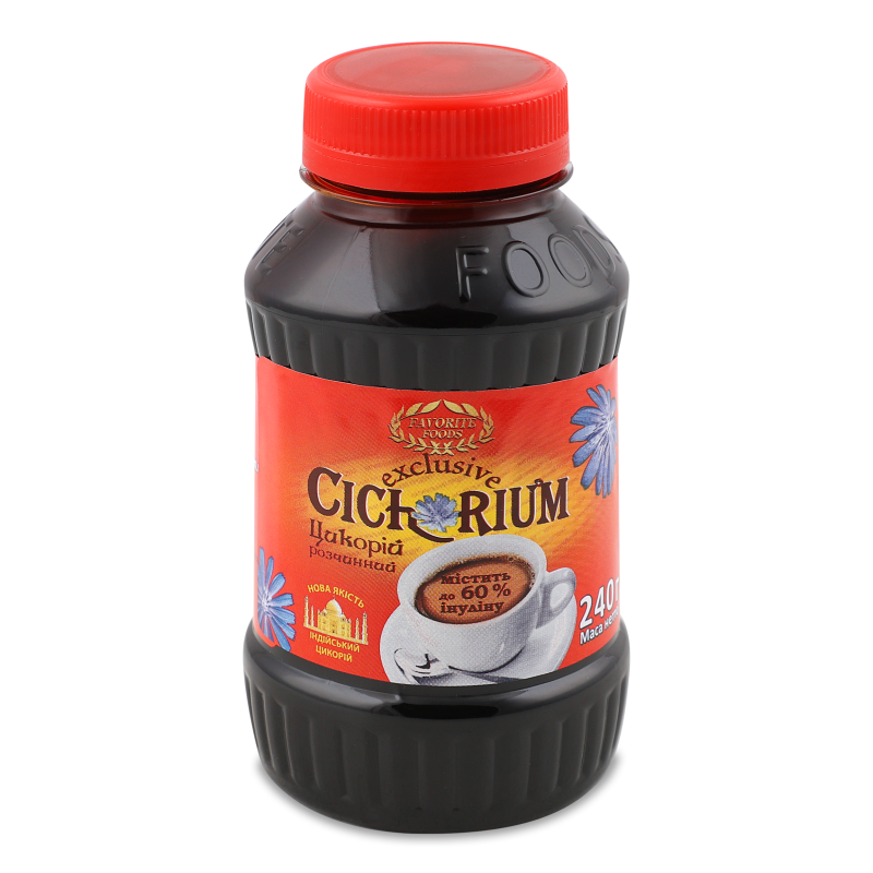 Напій розчинний Cichorium Exclusive згущений 240г пл/банка Favorite Foods
