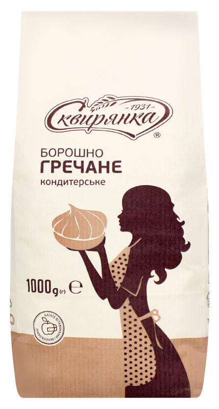 Мука гречневая кондитерская Сквирянка м/у 1кг Сквирянка(4820006010577 ...