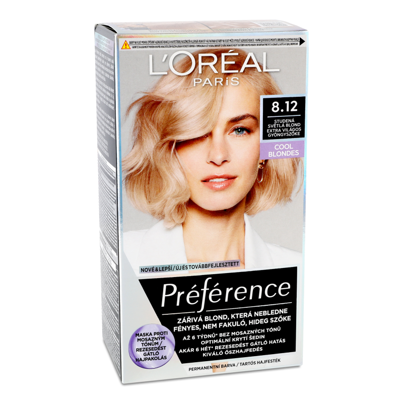 Фарба д/волосся Preference 8.12 Аляска світло-русявий попелястий бежевий L’Oreal