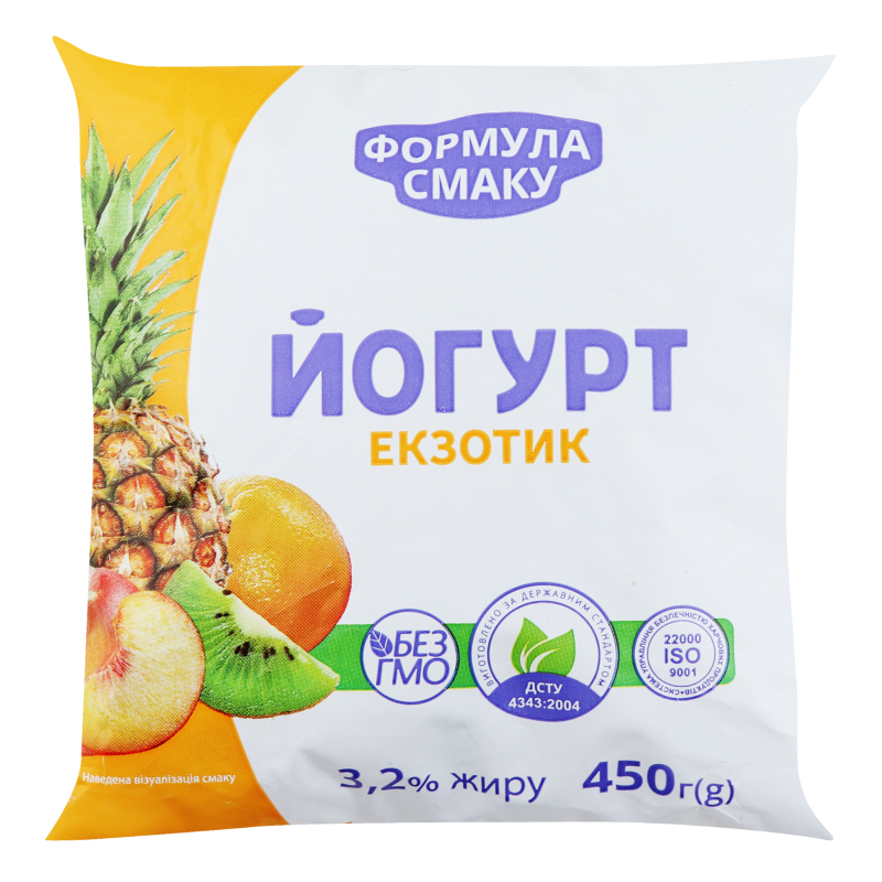 Йогурт 3.2% Екзотик Формула смаку м/у
