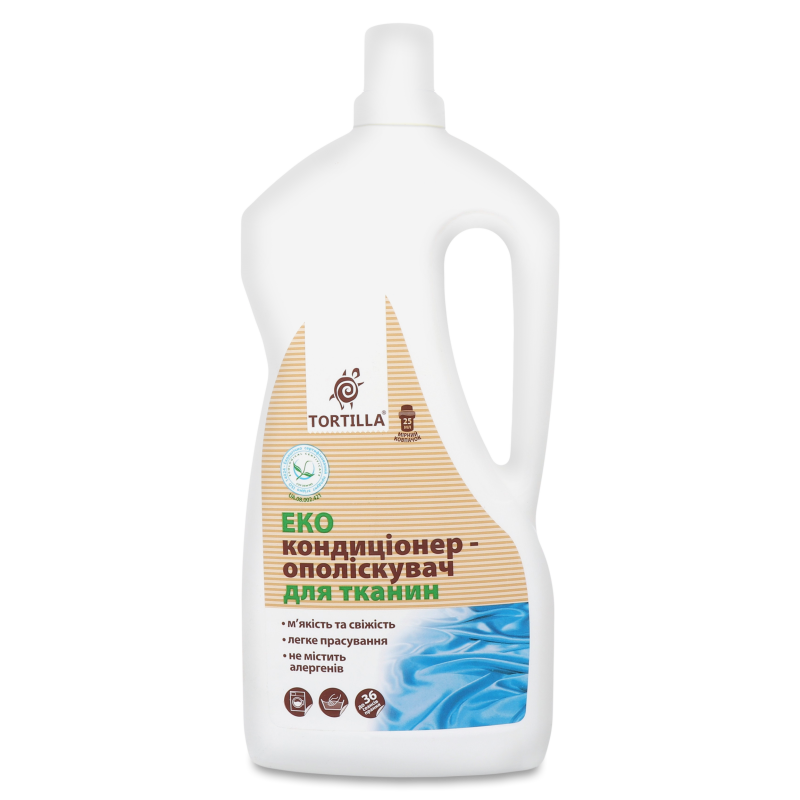 Кондиціонер-ополіскувач д/тканин Еко 1000мл Тортілла
